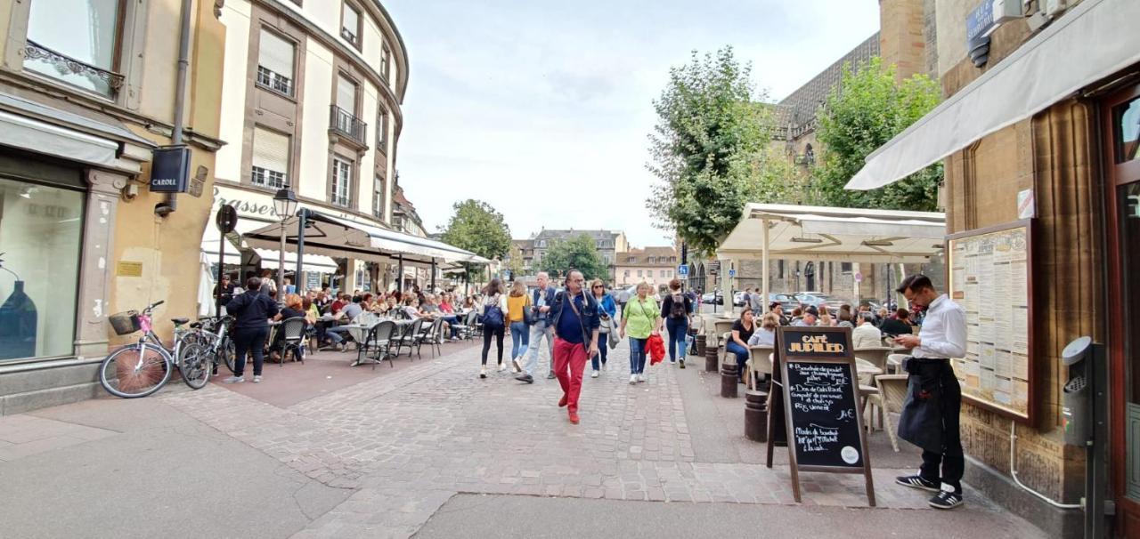 Le Red St Leon : Lit Queen Size * Wifi * Ideal Couple Colmar Exterior foto